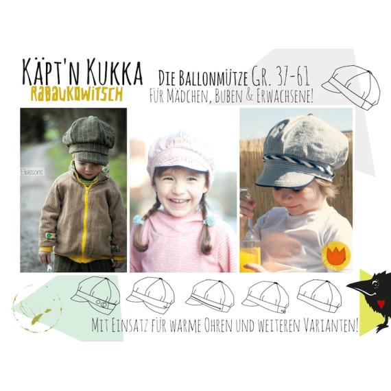 Ebook - Mütze Käpt'n Kukka - KU 37-61 - Rabaukowitsch